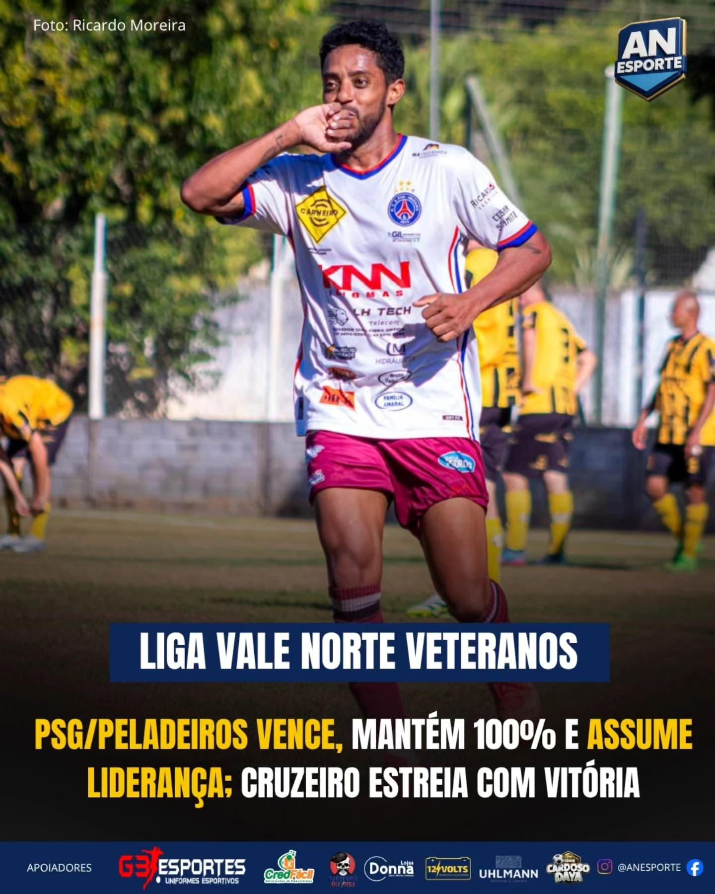 PSG/Peladeiros vence na vale norte veteranos, mantém 100% e assume liderança PSG/Peladeiros vence na vale norte veteranos, mantém 100% e assume liderança